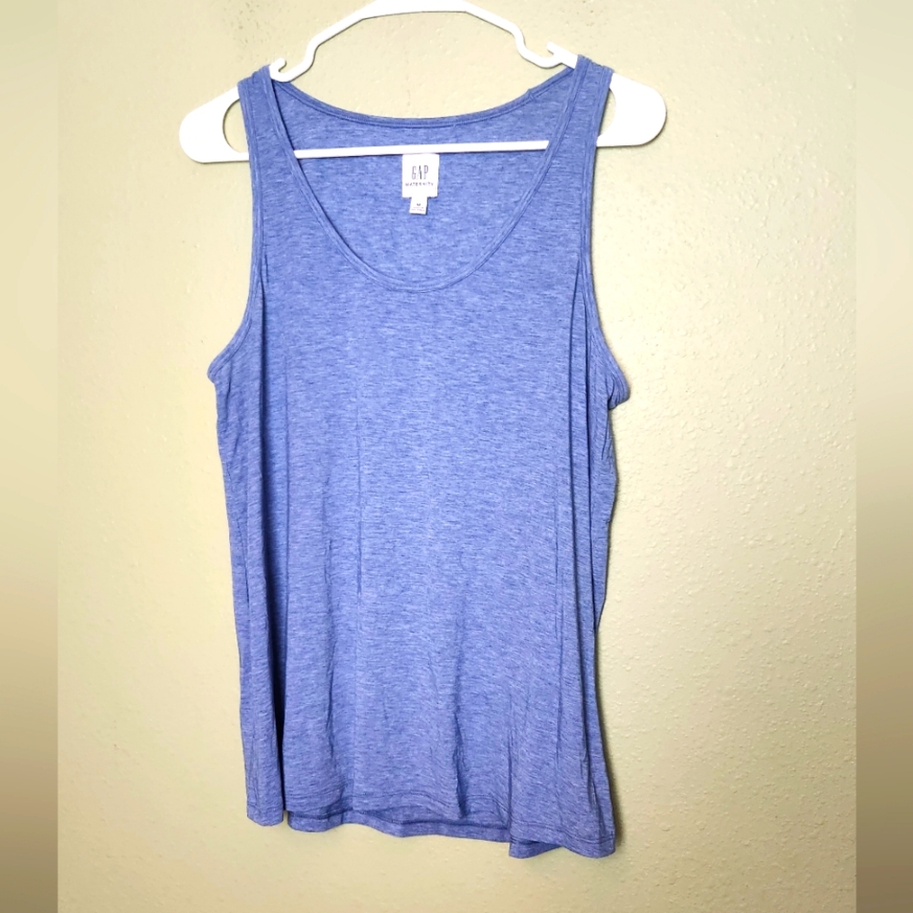 Gap Maternity Blue Tank Size Medium